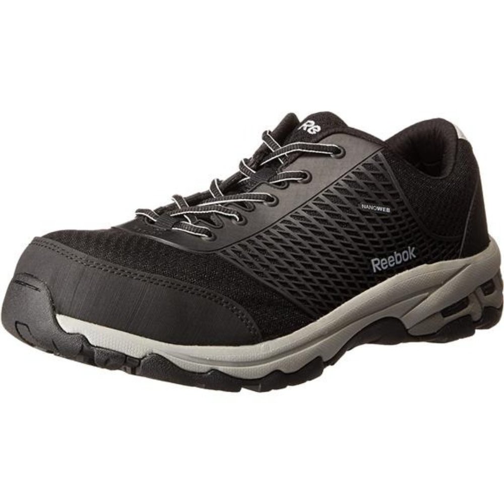 New Reebok Work Men's Heckler RB4625 Work Shoe, Black- Size 13 (Open Box)
